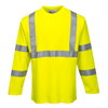 Tričko s dlhým rukávom Portwest Hi-Vis  FR96