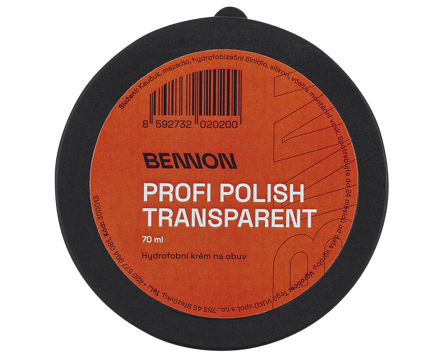 Krém na topánky BNN PROFI POLISH TRANSPARENT 70 ml